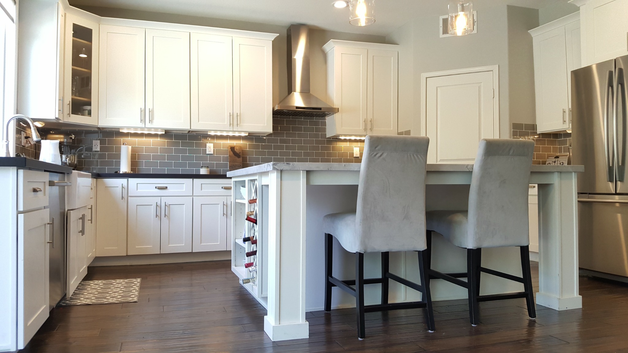 Modern high-end kitchen interior